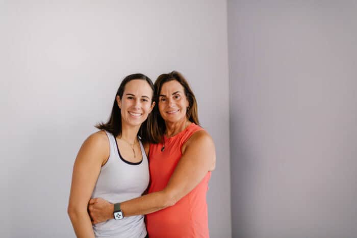 Mother Daughter Duo Mother Pilates Instructor Duo Maddie and Jill