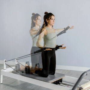 Kneeling Arms Facing Front Pilates Fascia Biotensegrity