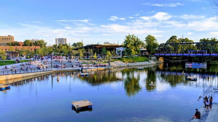 Visit Fort Wayne Downtown Promenade Park