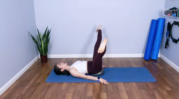 Pilates balance Scissors