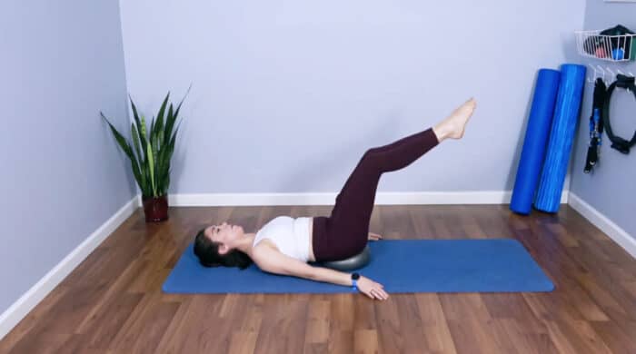 Pilates Double Leg Stretch
